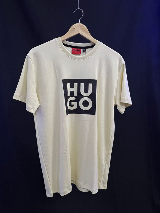 Camiseta HUGO amarrilla clara